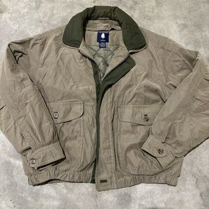 Roundtree & Yorke Olive and Khaki Military Jacket